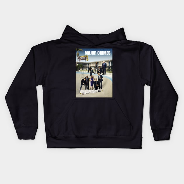 Major Crimes Kids Hoodie by miracle.cnct